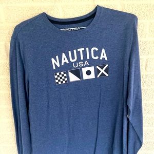 Mens Long Sleeve Nautica Shirt